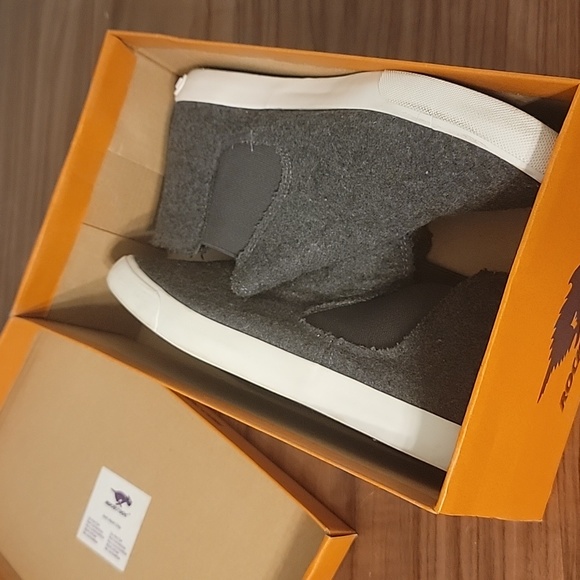 Rocket Dog Cabinjo in Charcoal 10M Women Cabin Joshua Fabric - Picture 13 of 16